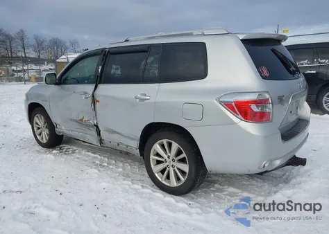 2008 Toyota Highlander Hybrid Limited из США, поврежденный, VIN JTEEW44A382008992